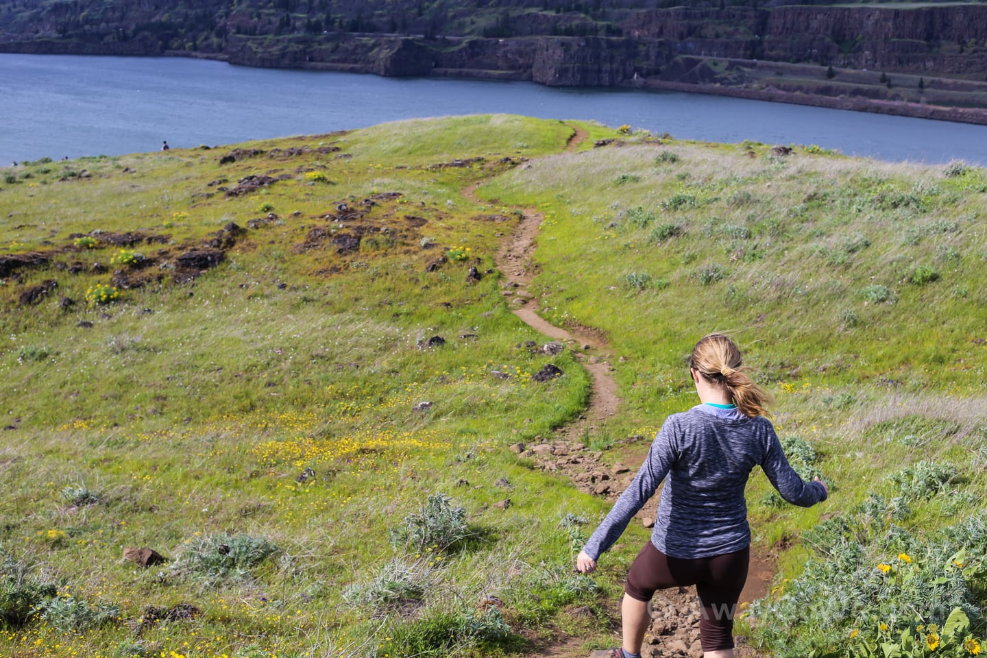 Rowena Plateau trail Columbia Gorge