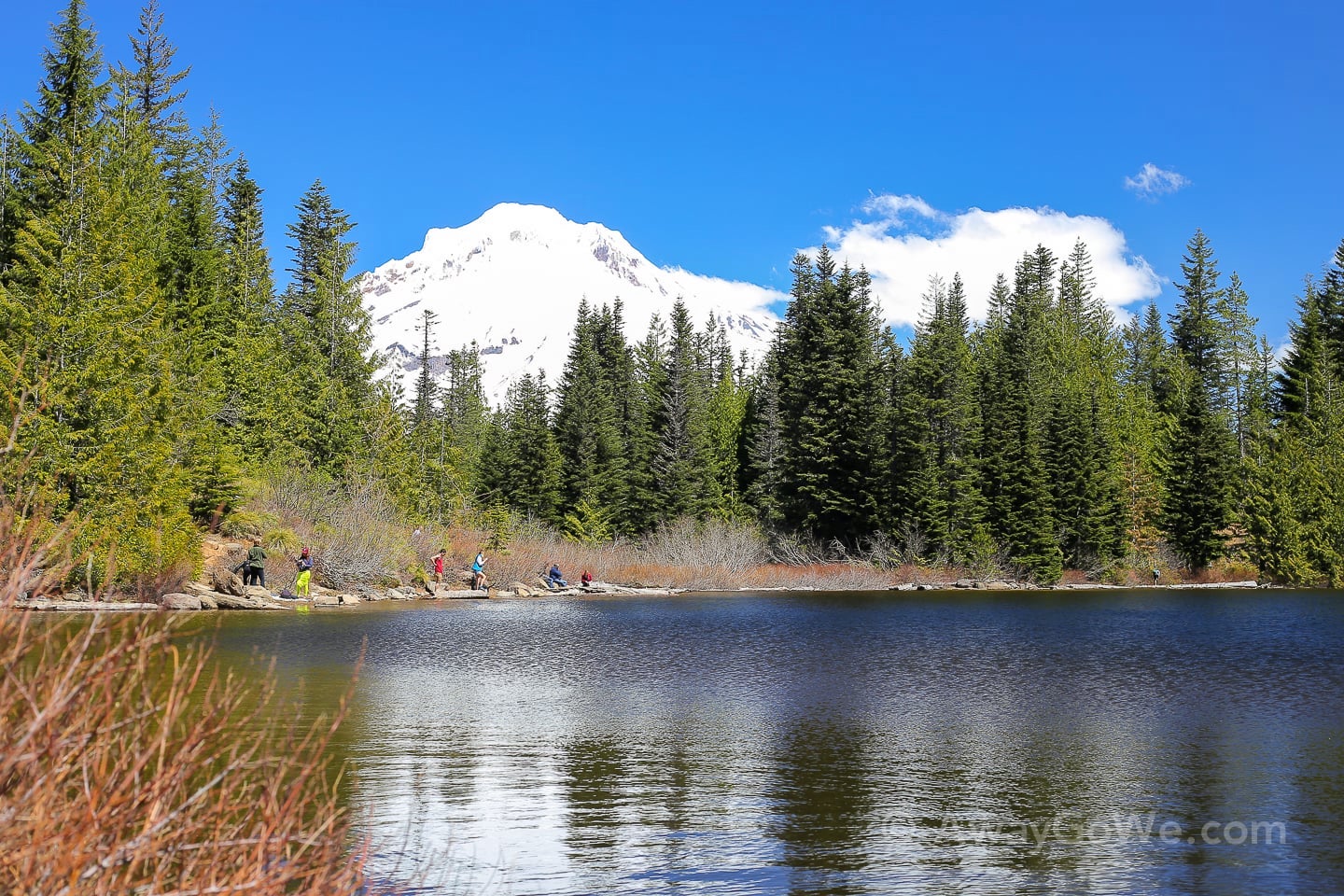 mirror lake trail mt hood oregon