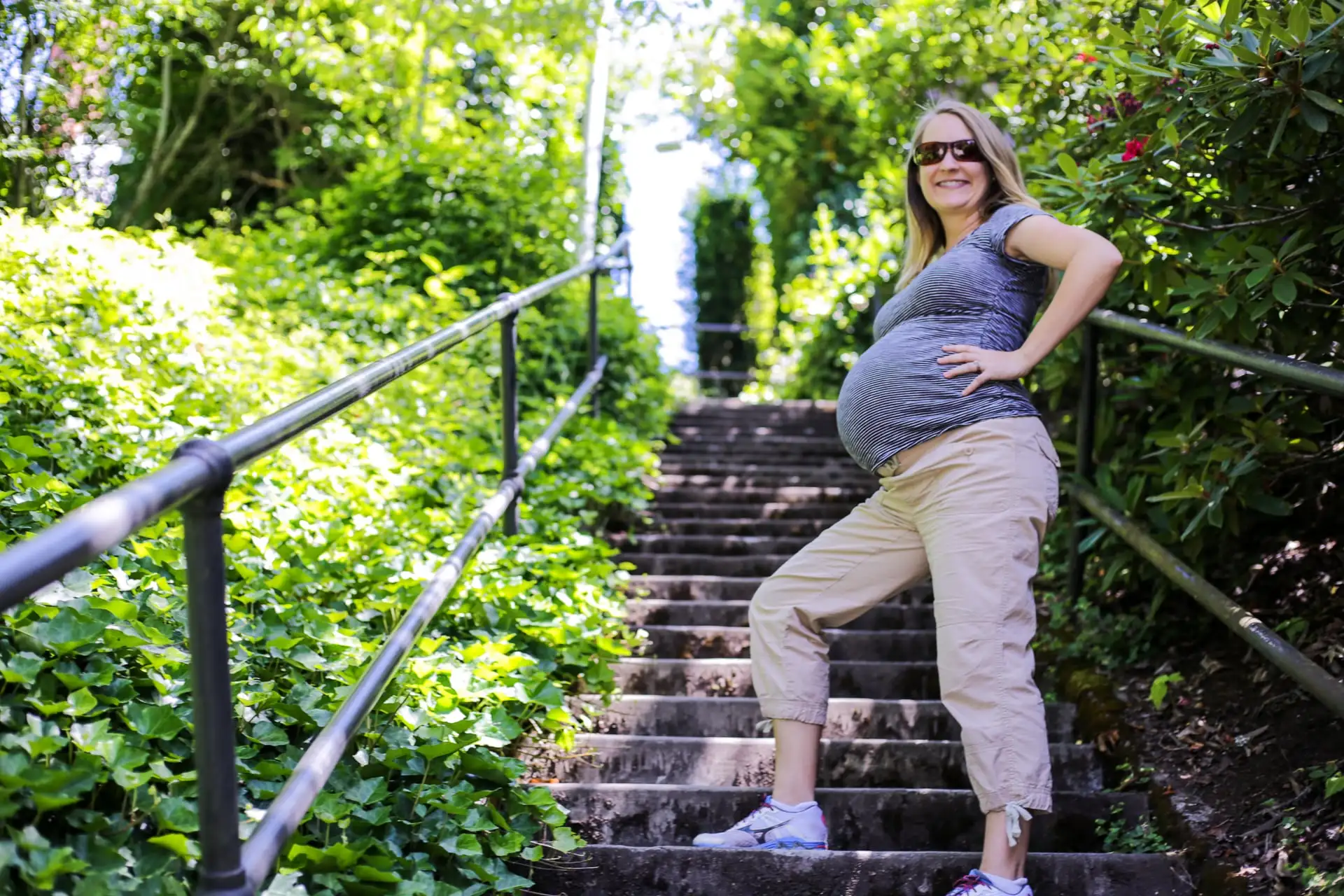 Alameda Ridge stairs in Portland Oregon