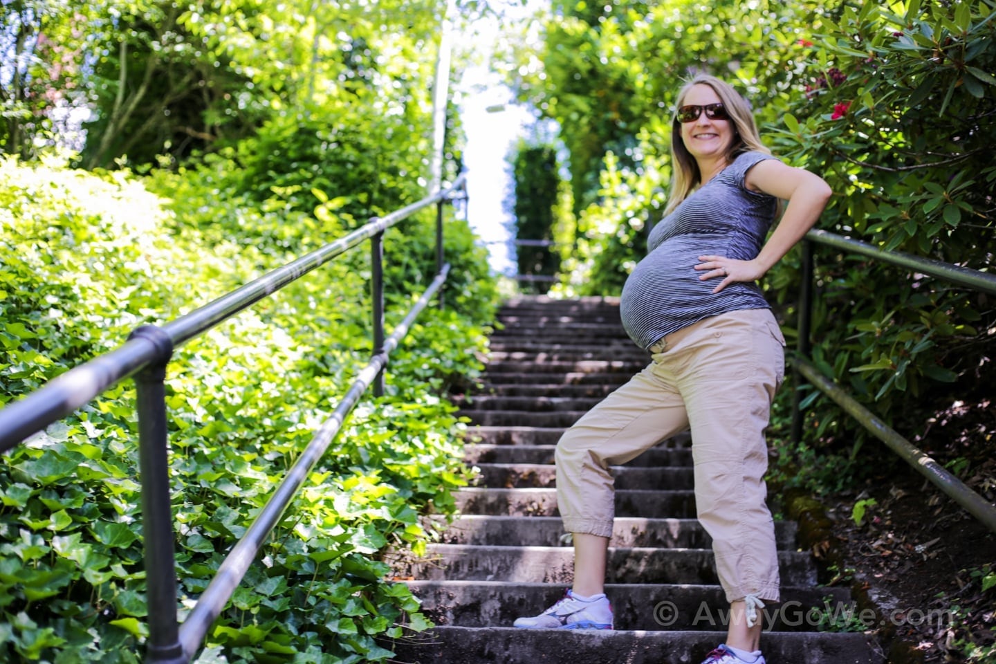 Alameda Ridge stairs in Portland Oregon