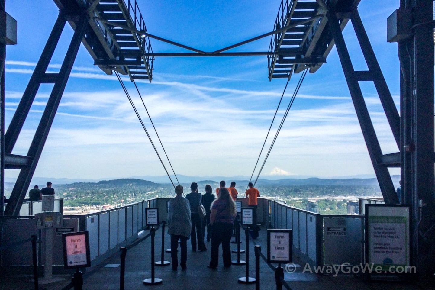 Portland tram gondola 4T Trail 