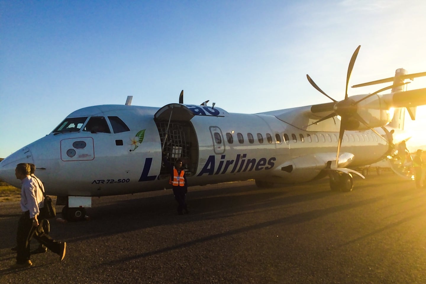 Lao Airlines turboprop