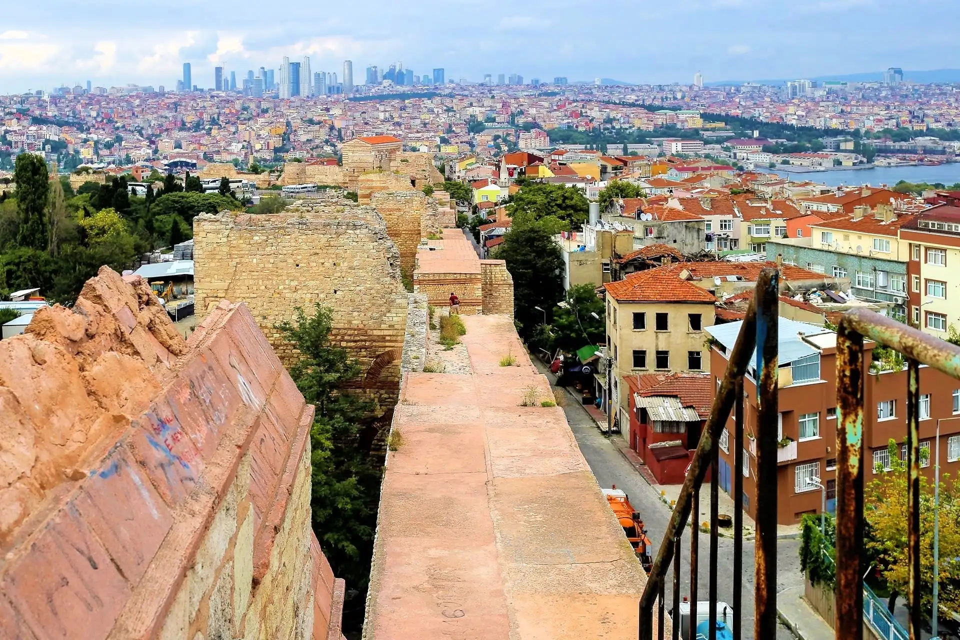 Istanbul city walls self-guided tour