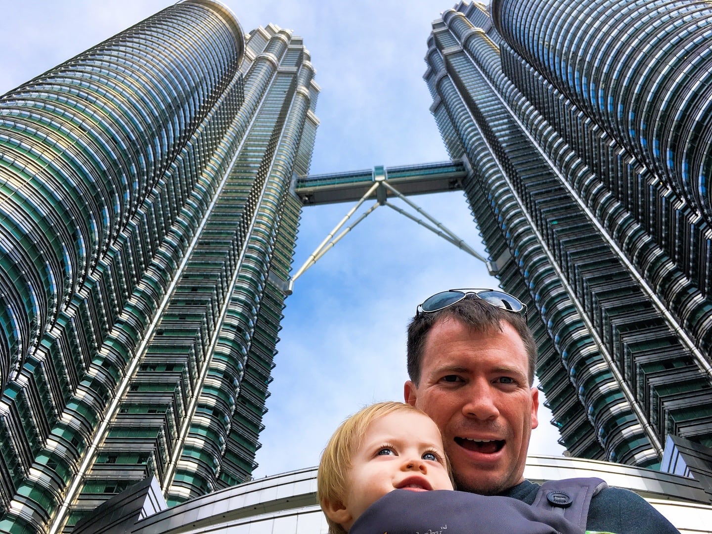 Petronas Towers & Jalan Alor Kuala Lumpur Malaysia