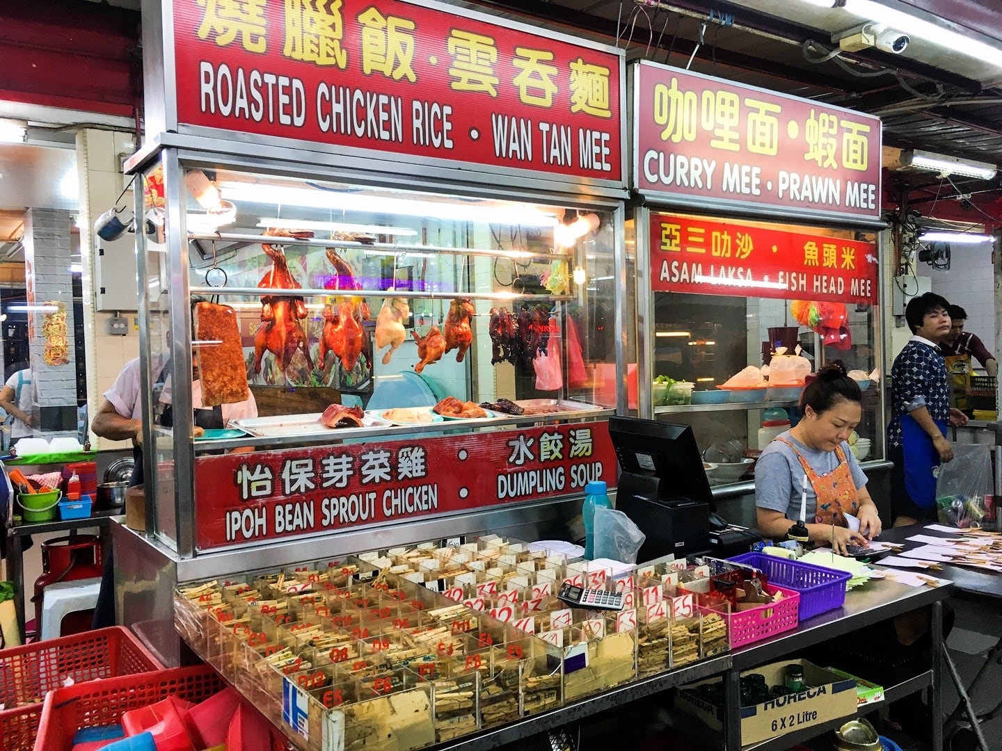 Petronas Towers & Jalan Alor Kuala Lumpur Malaysia
