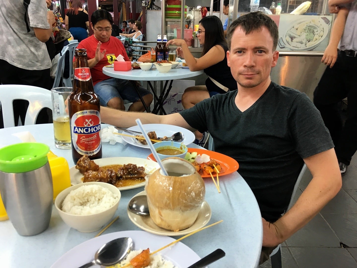 Petronas Towers & Jalan Alor Kuala Lumpur Malaysia