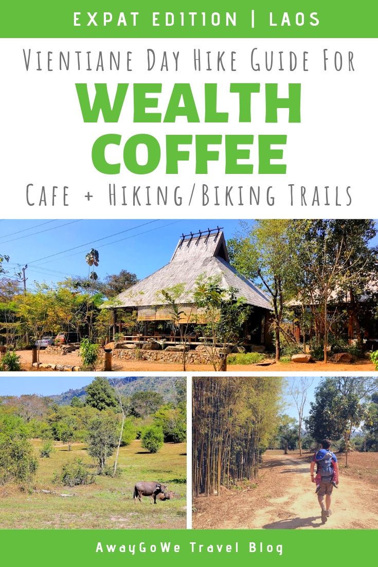 Hiking Wealth Coffee trails to Phou Phanang viewpoint
