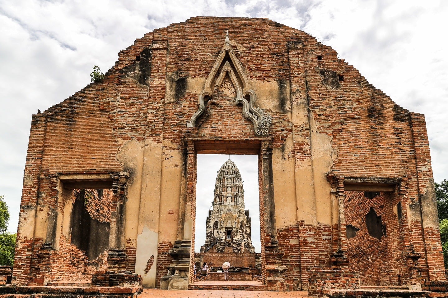 ruins of ancient Siamese capital