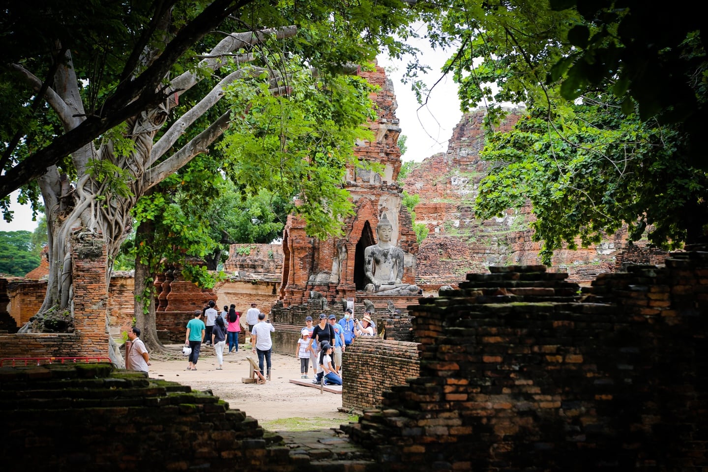 Ayutthaya Thailand archeological park