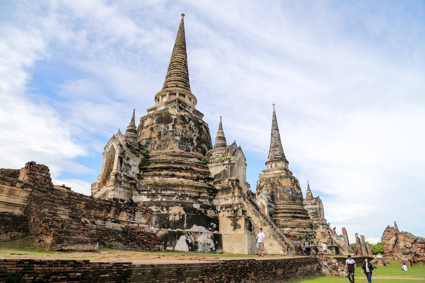 stupas at Ayutthaya