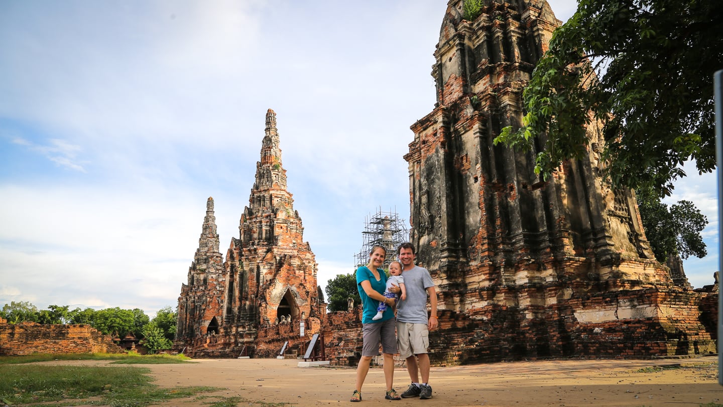 Ayutthaya day trip with kids