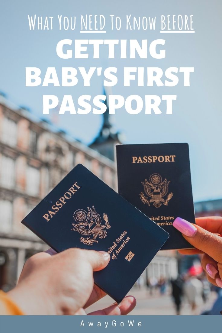 applying for a passport for a baby