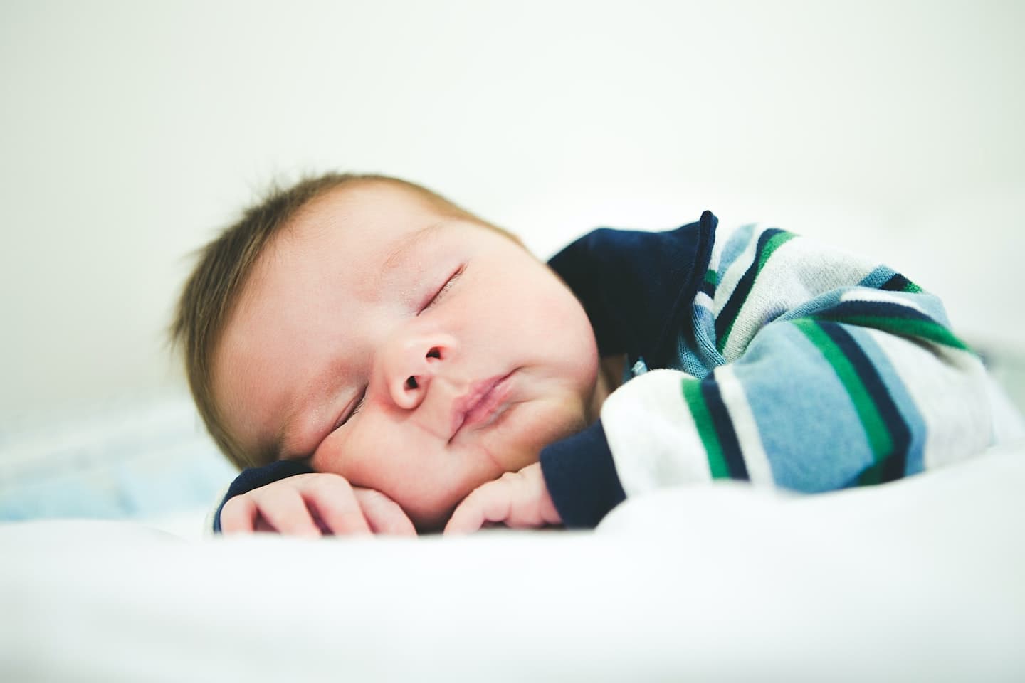 sleeping infant