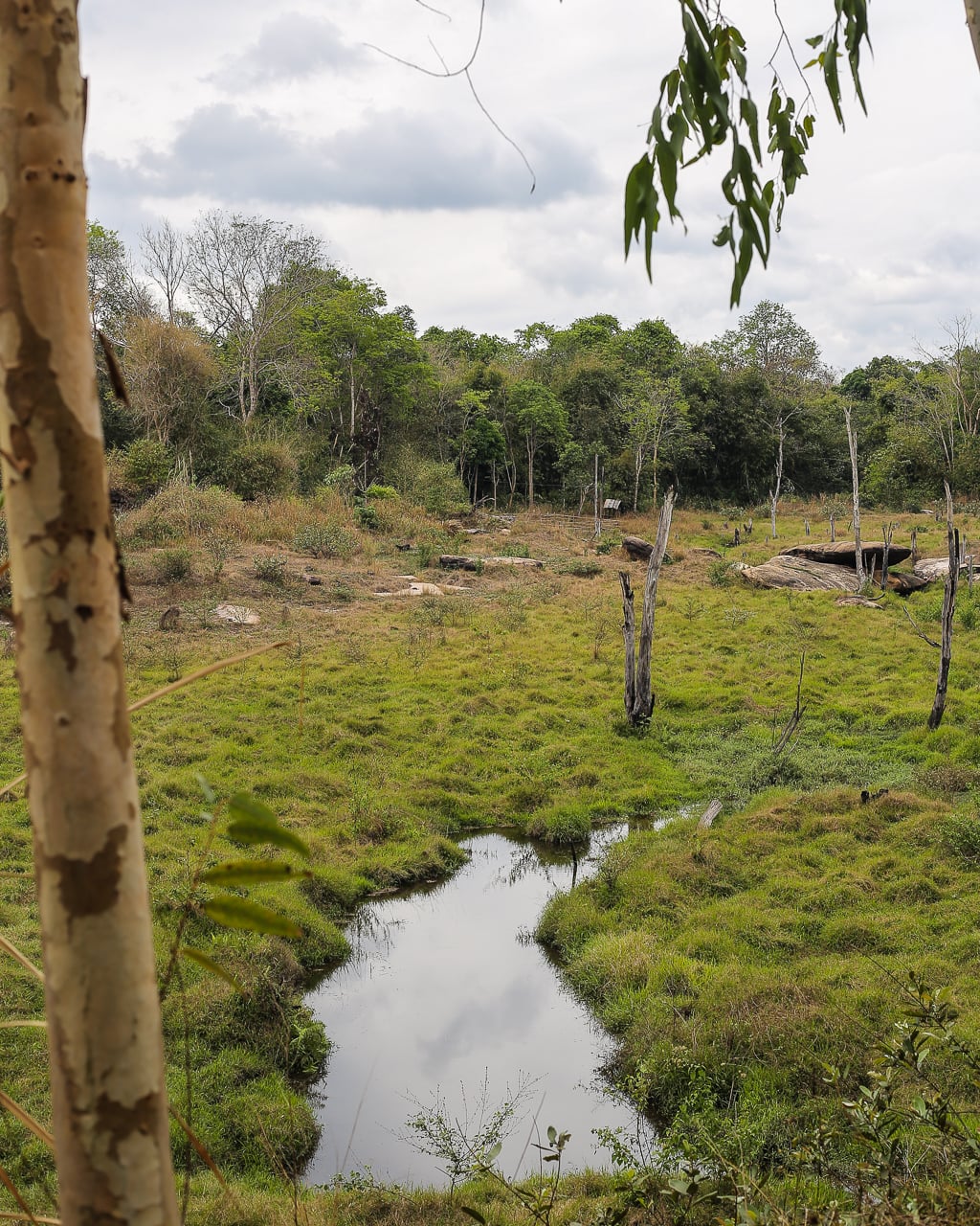hiking phou phanang vientiane laos