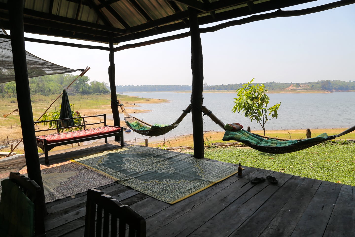 Lao Lake House hammocks