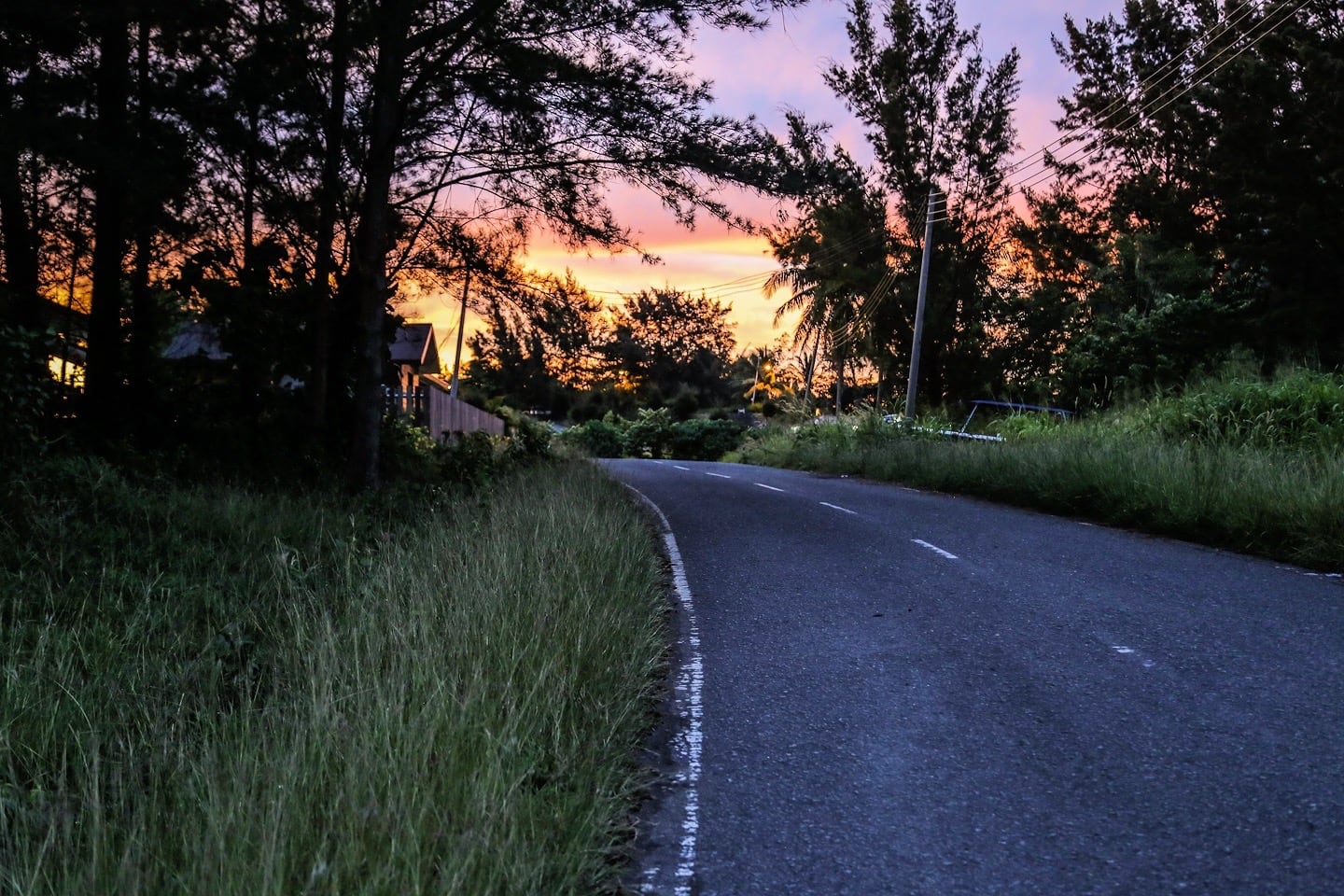 Tip of Borneo road to Kudat