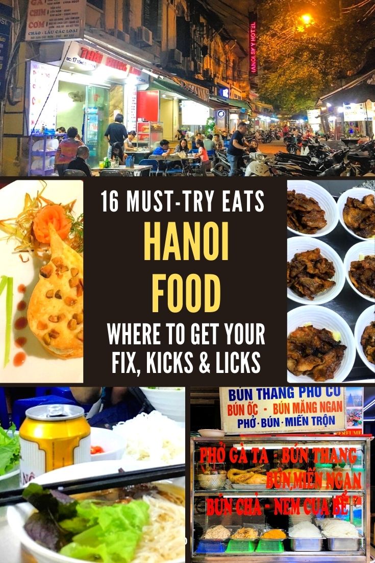 Hanoi food tour diy guide