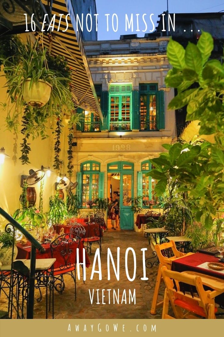Hanoi food tour diy guide