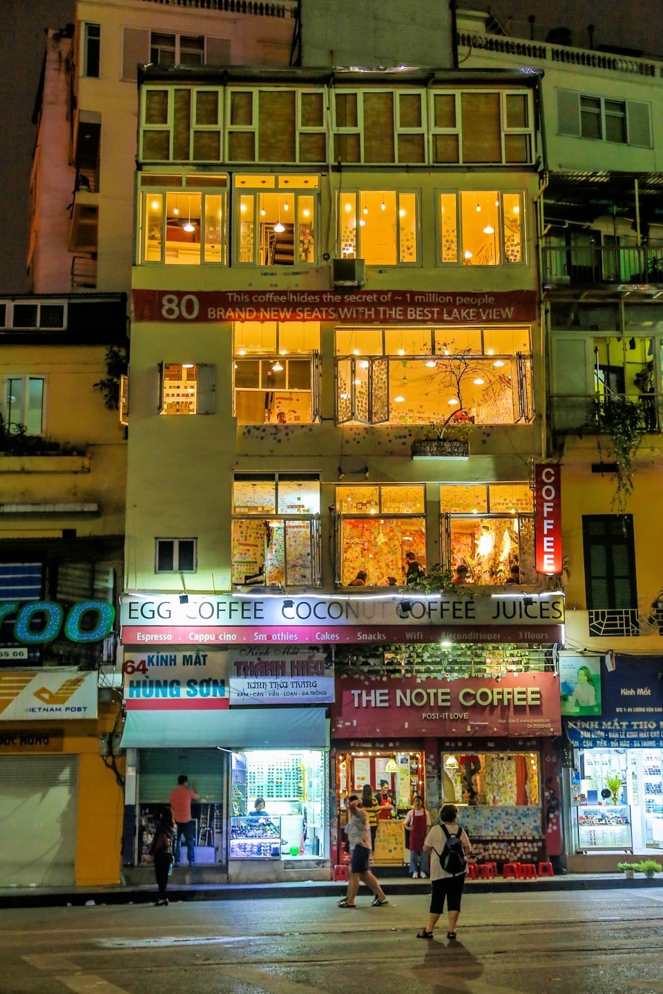 hanoi food coffee shop