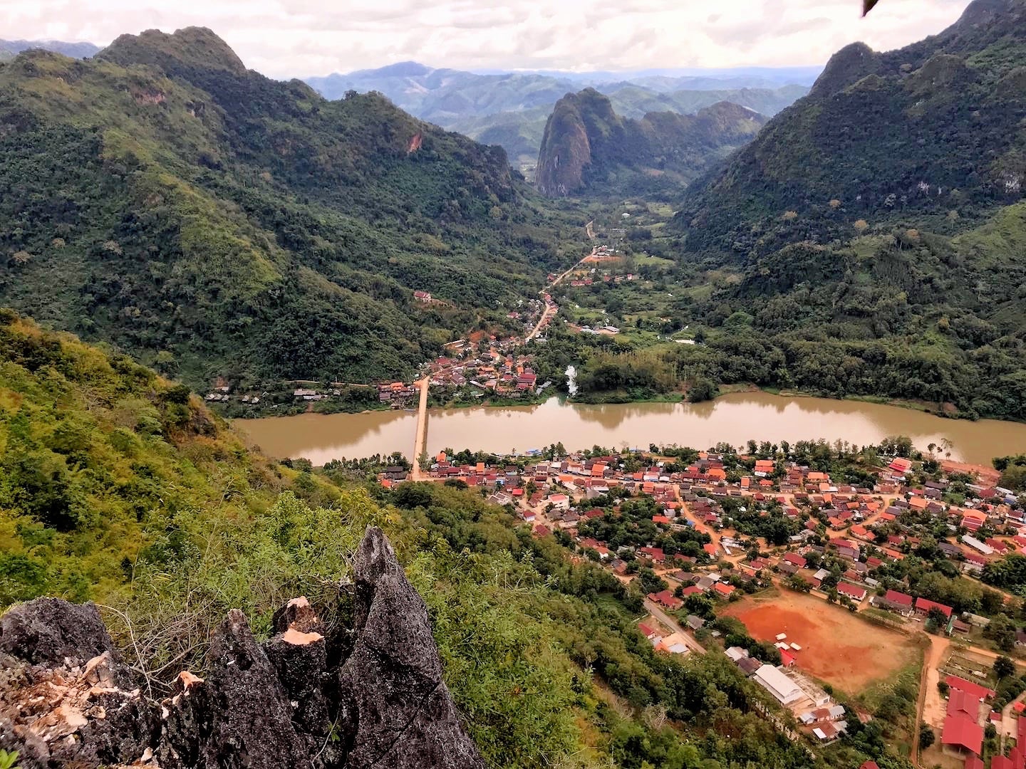 nong khiaw viewpoint