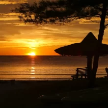 tip of borneo kudat sabah malaysia island sunset