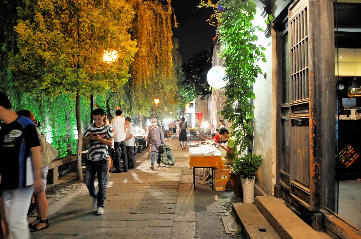 things to do in suzhou old town pingjiang night market