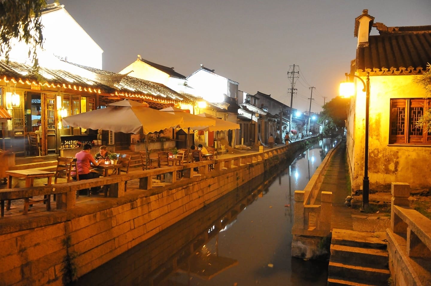 things to do in suzhou old town pingjiang canal night