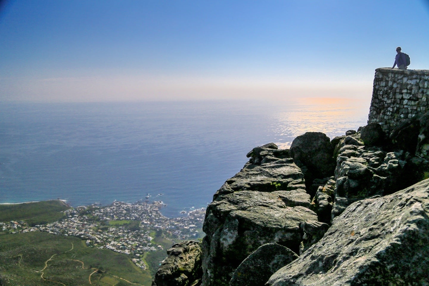 Table Mountain Atlantic Ocean Camp's Bay