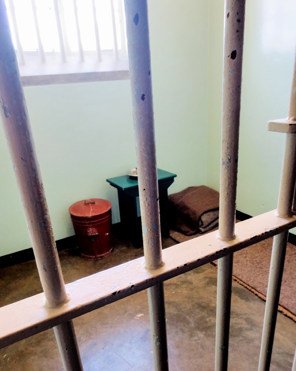 Robben Island Nelson Mandela's cell