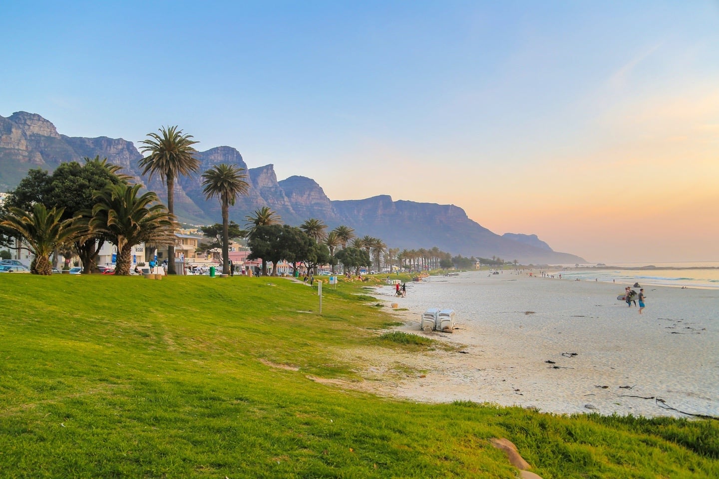 Camp's Bay at sunset