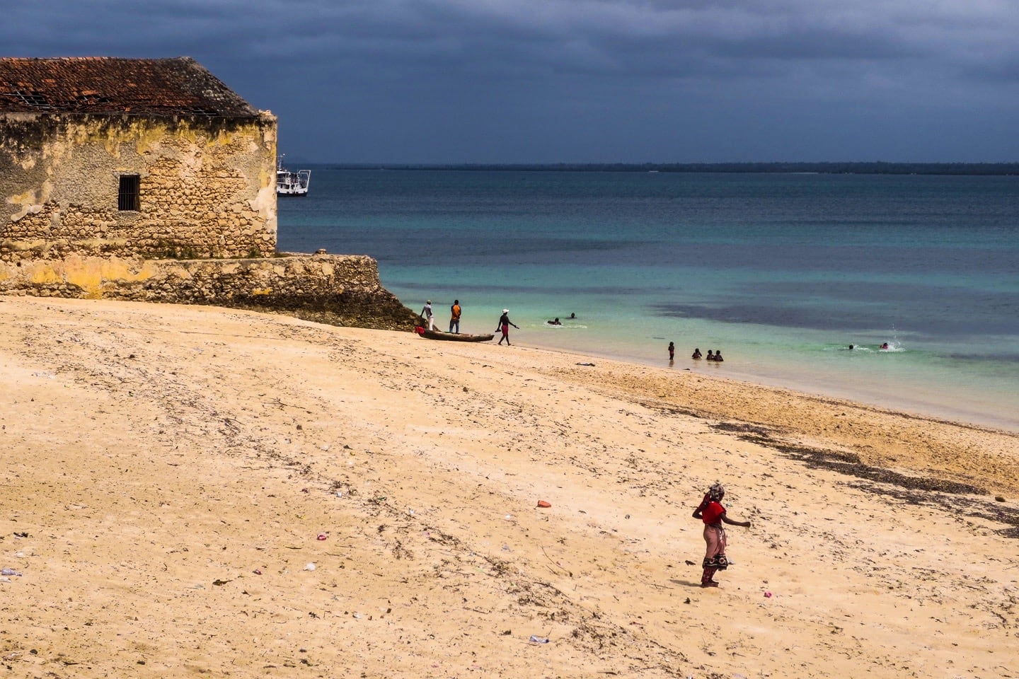 Ilha de Mocambique beach