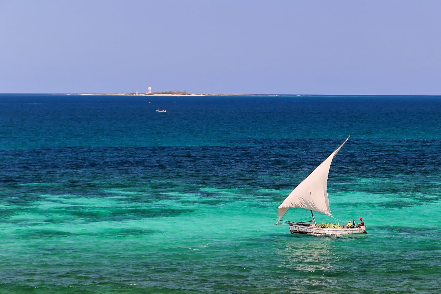 dhow on Ilha de Mocambique