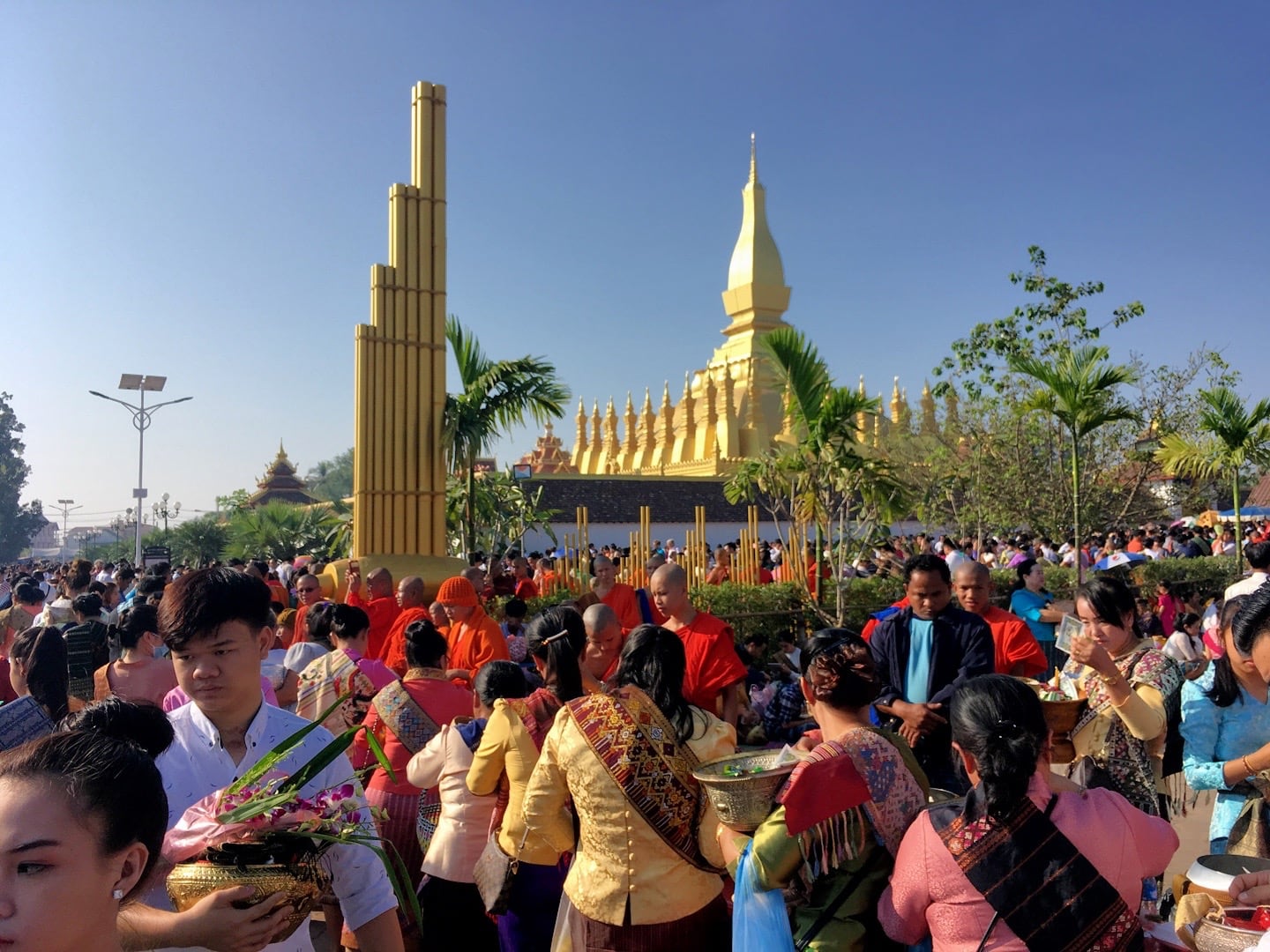 that luang festival laos