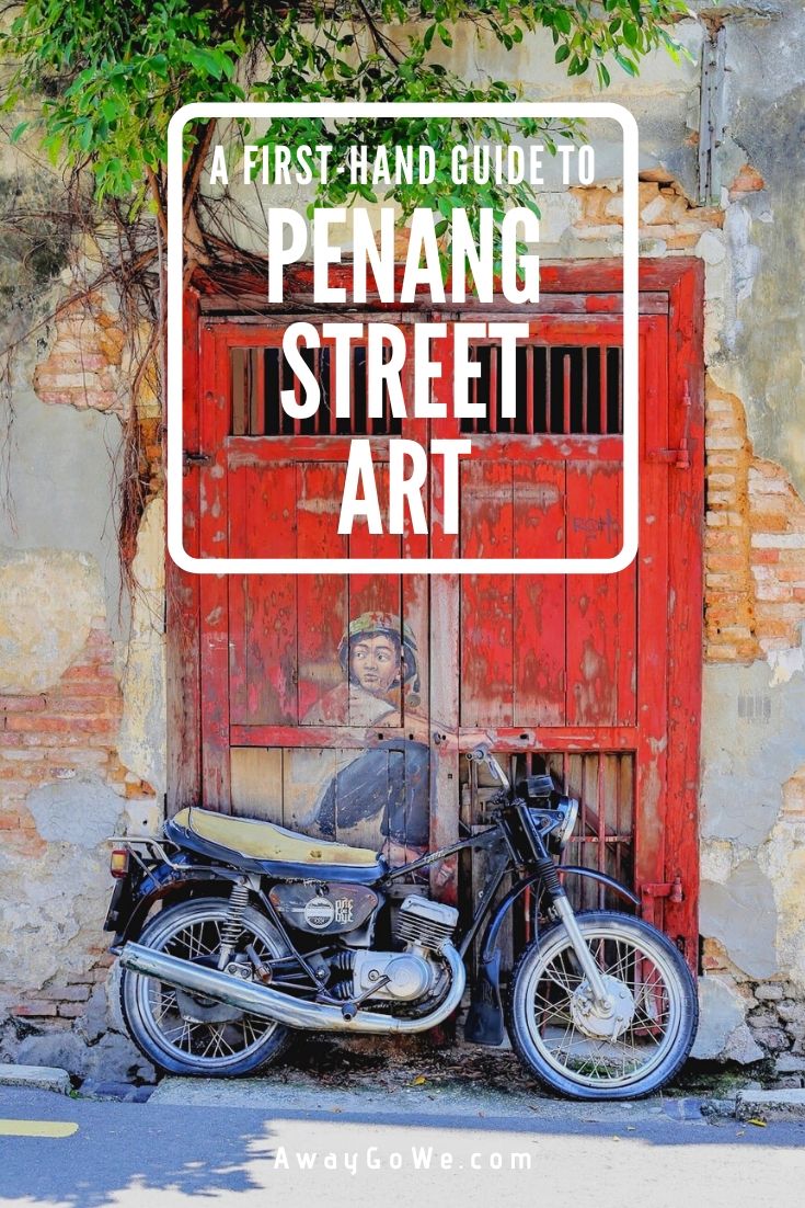 Penang street art George Town Malaysia