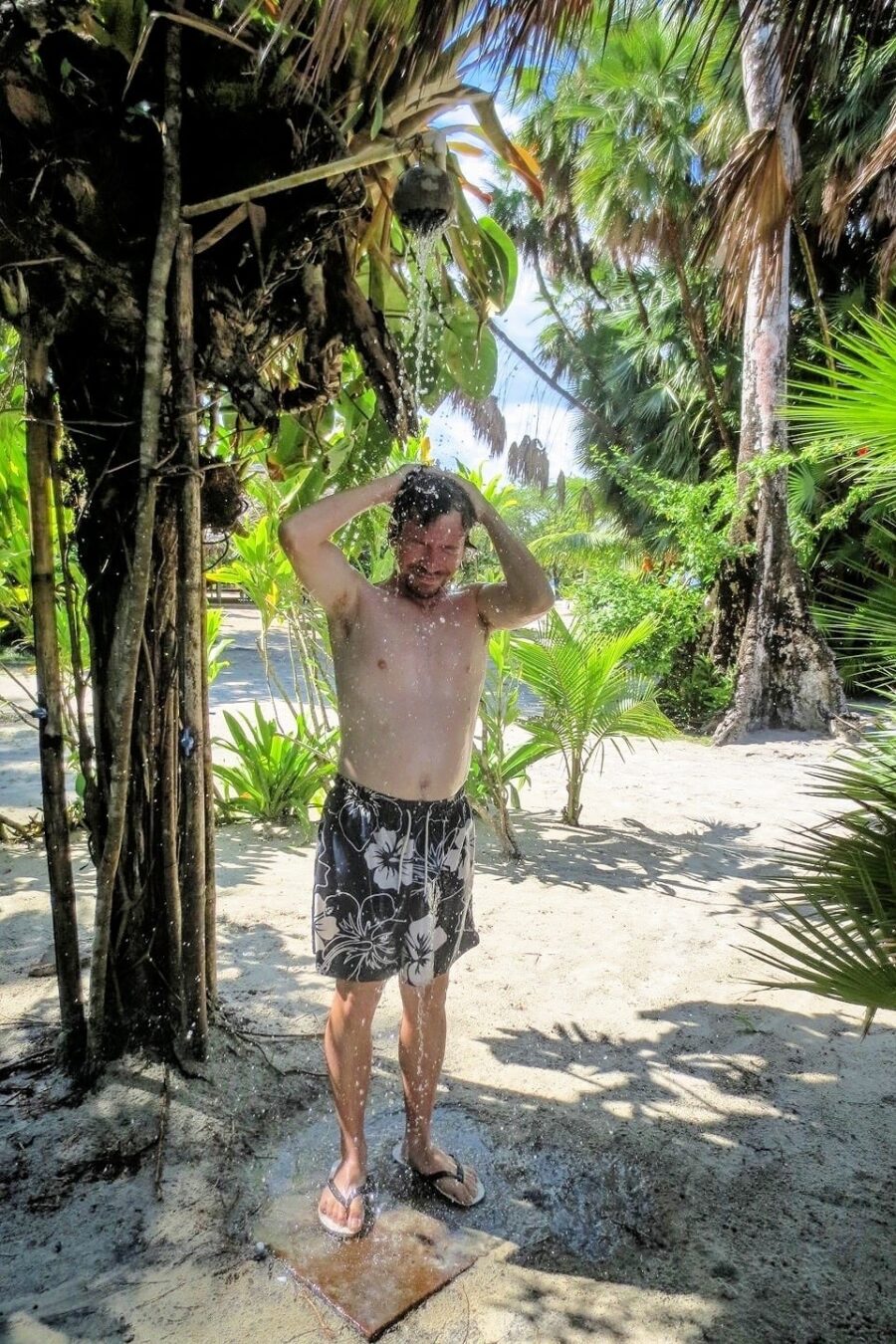 coconut shower