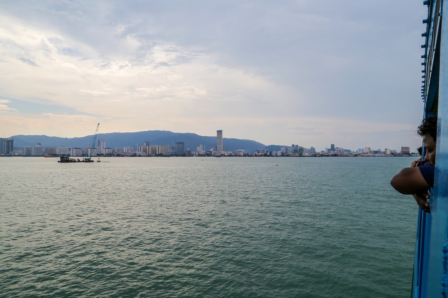 George Town Penang from Butterworth ferry