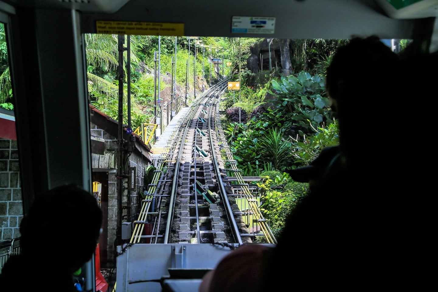 Penang Hill Railway funicular train
