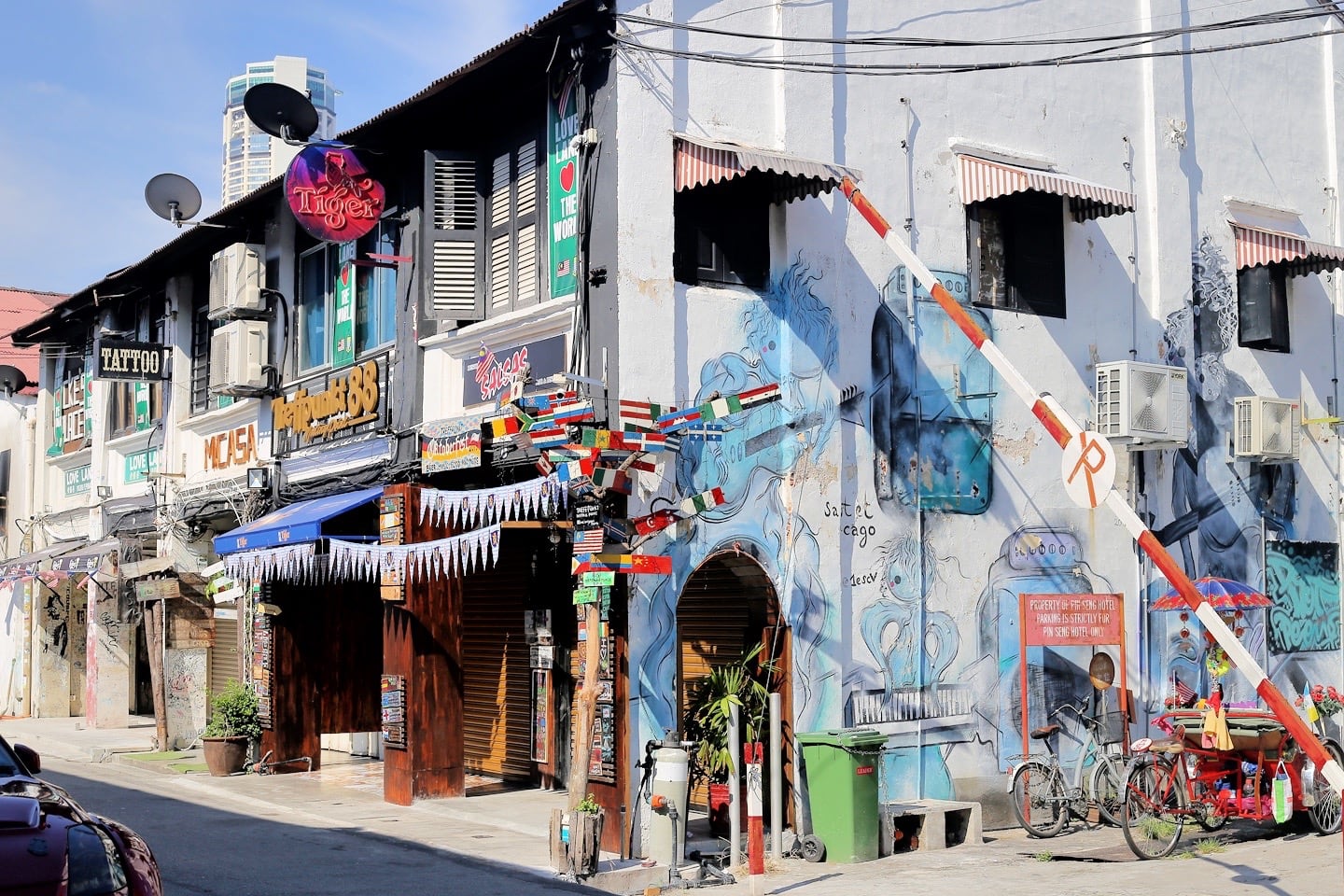 Love Lane and Chulia Street George Town Penang