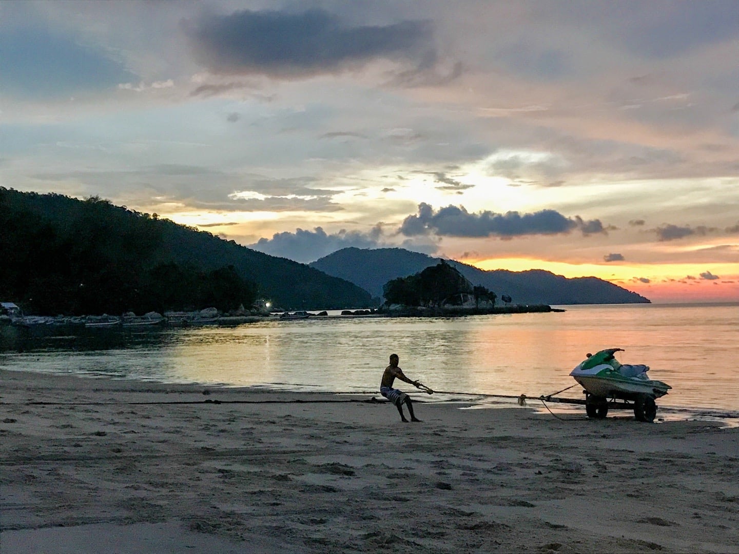 Batu Ferringhi beach Penang island Malaysia
