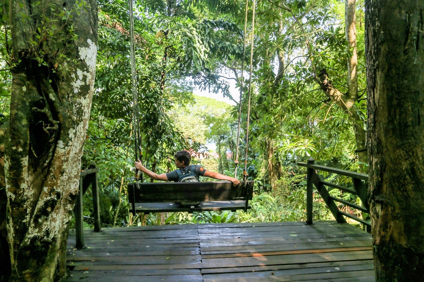 big swing Tropical Spice Garden Penang