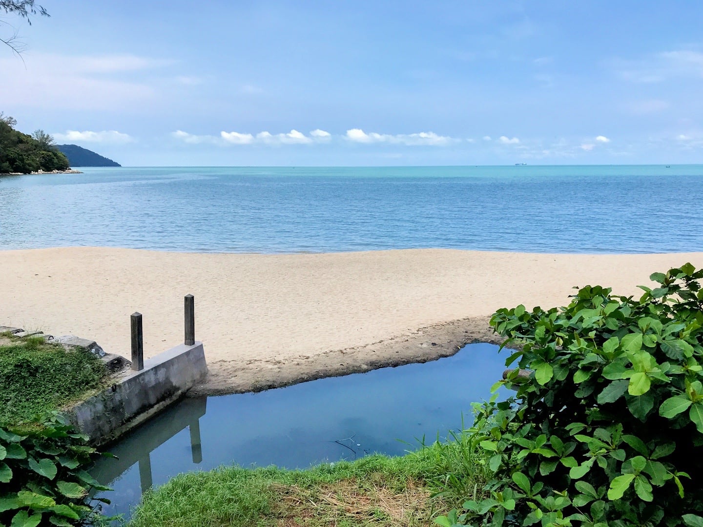 view from Tropical Spice Garden restaurant Penang