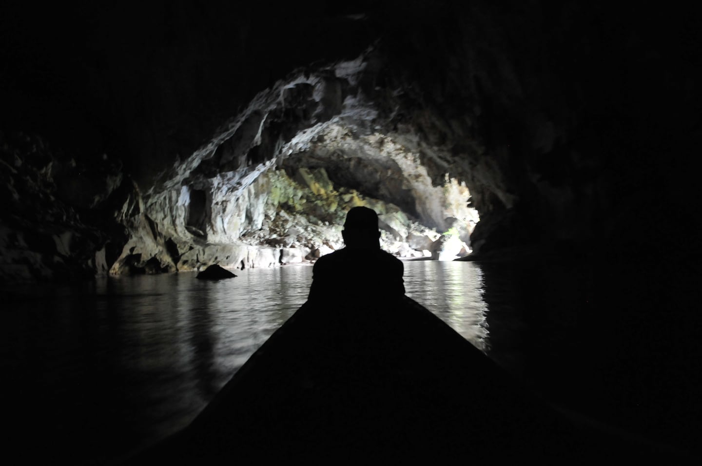 Kong Lor Cave Laos exit