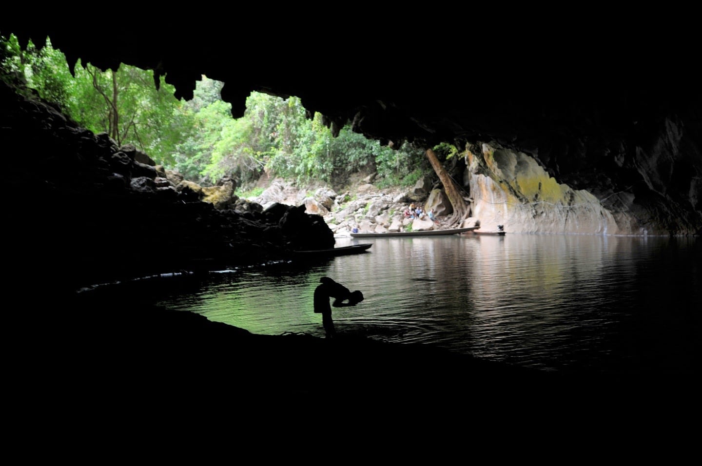 mouth of Kong Lor Cave