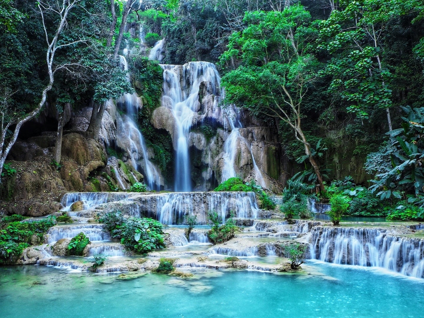 Kuang Si Falls things to do in Luang Prabang