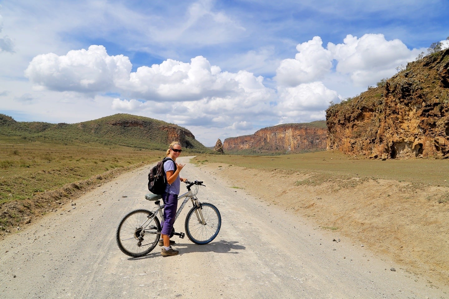 Hell's Gate National Park by bike