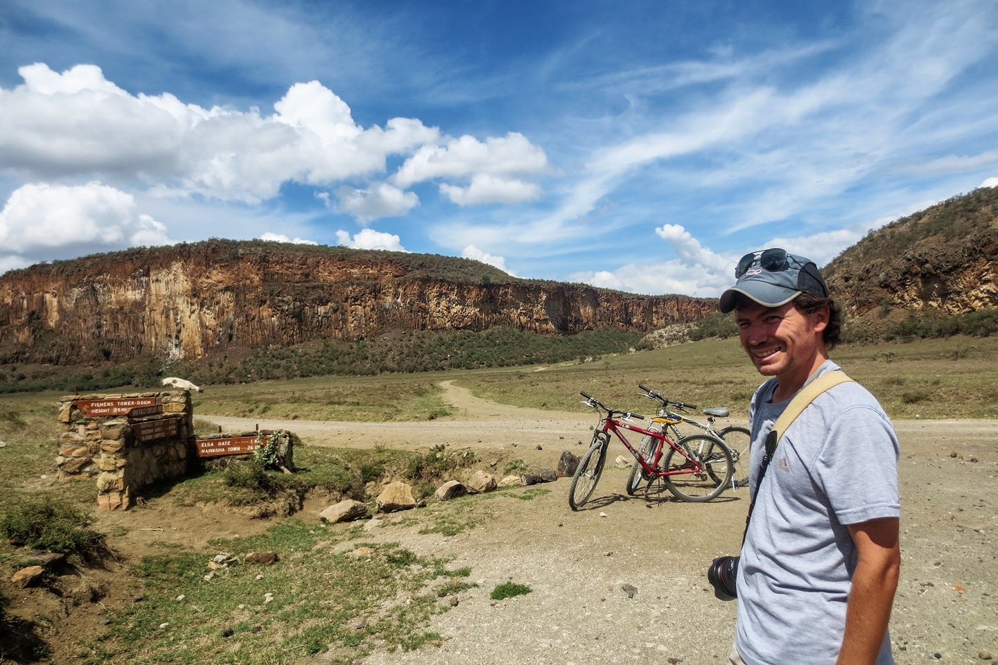 Hells Gate National Park by bike in Kenya