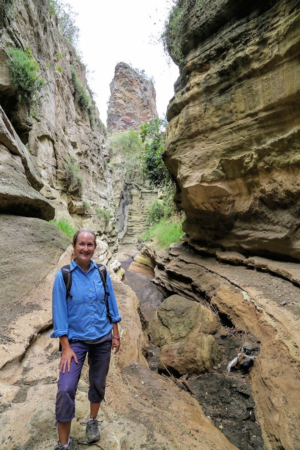 Central Tower Lower Gorge Hells Gate National Park 