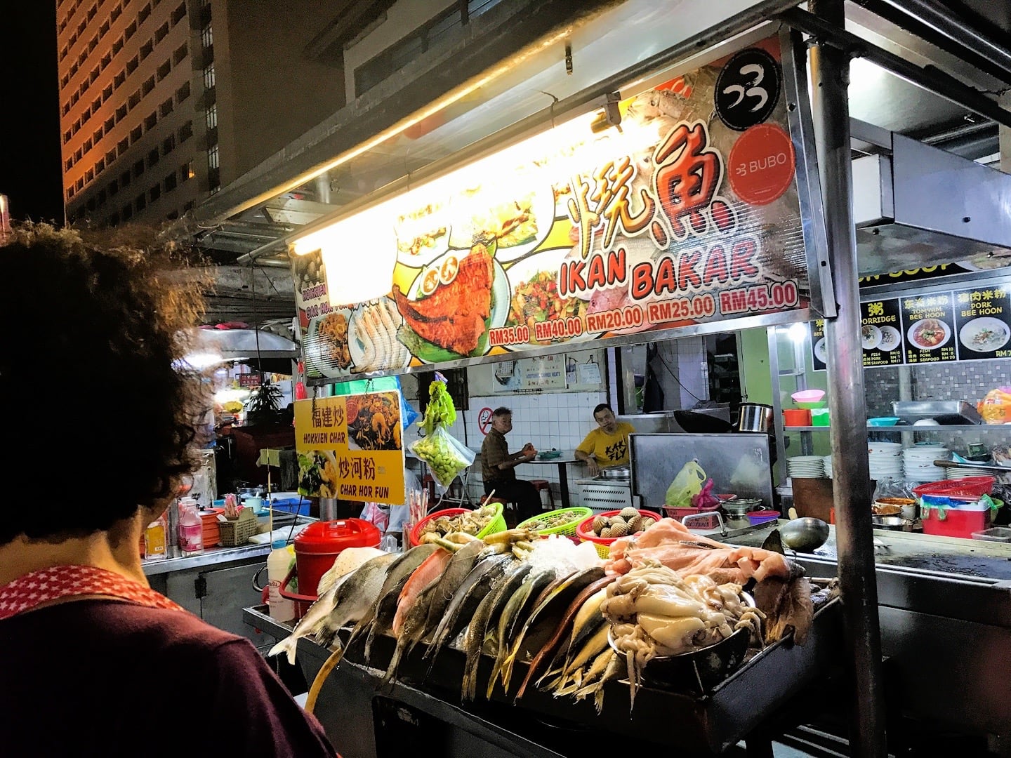 things to do in Penang night food market