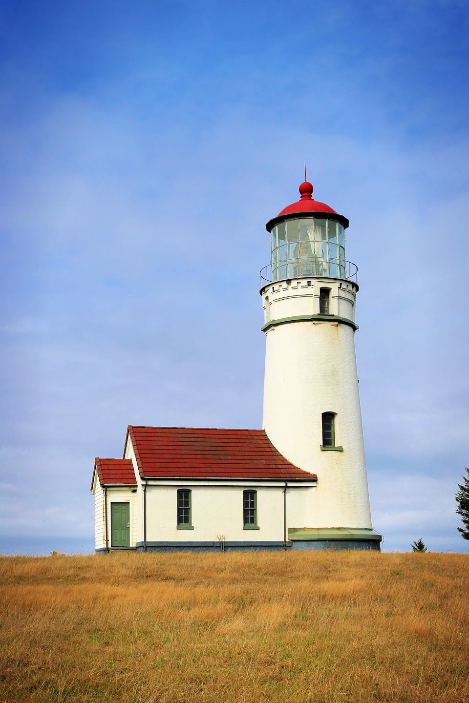 Cape Blanco Lighthouse at State Park Oregon Coast