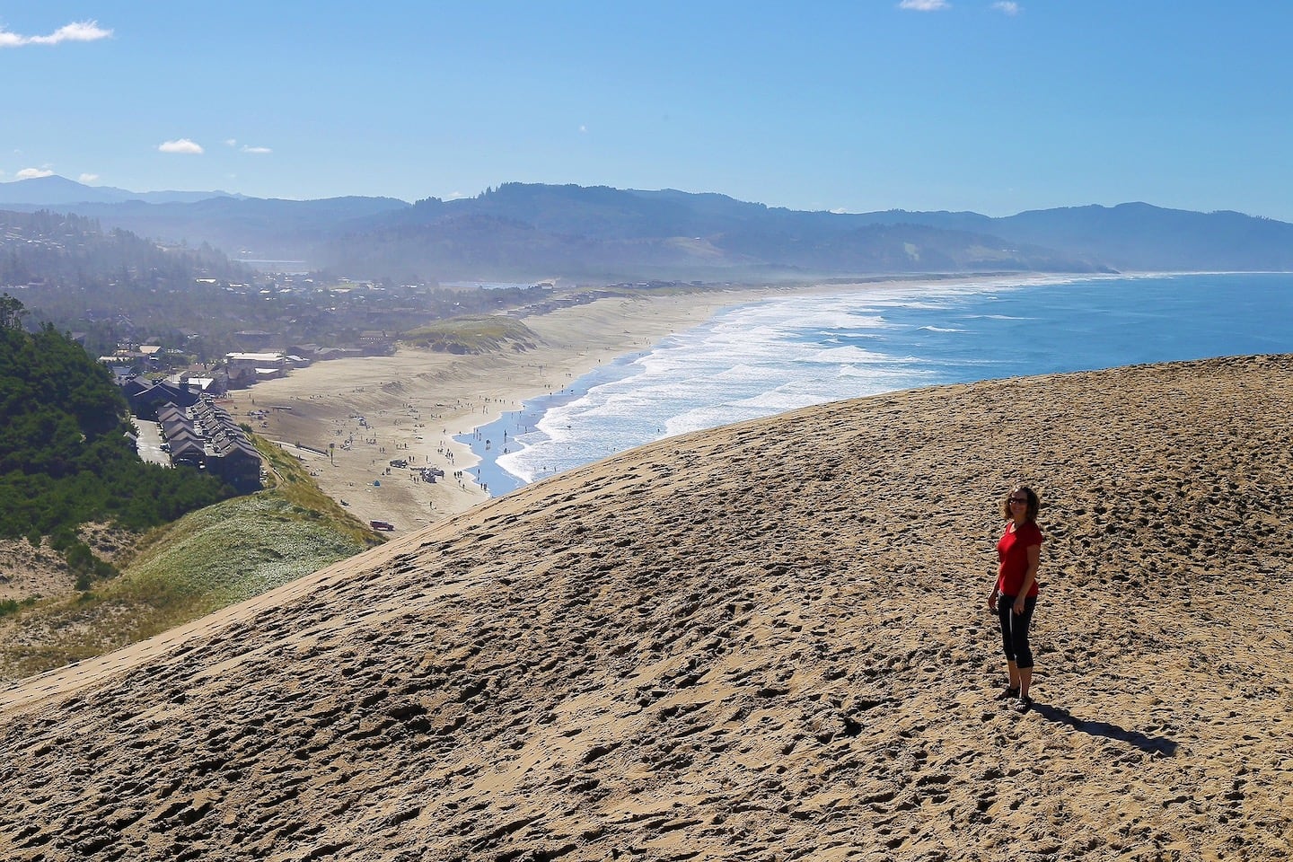 Cape Kiwanda Oregon Coast dune Pacific Ocean